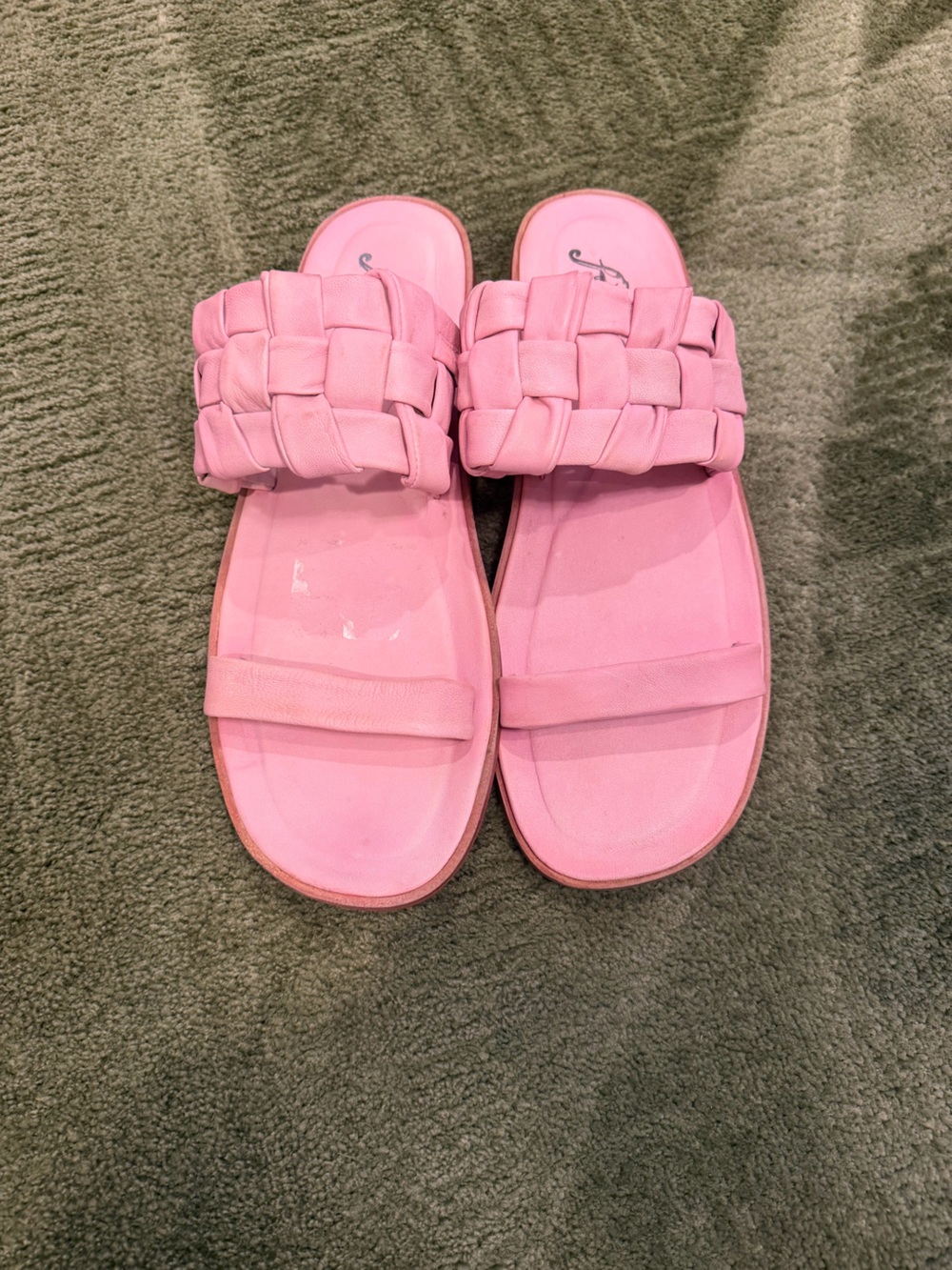 pink Free People Woven River Sandal NWOT